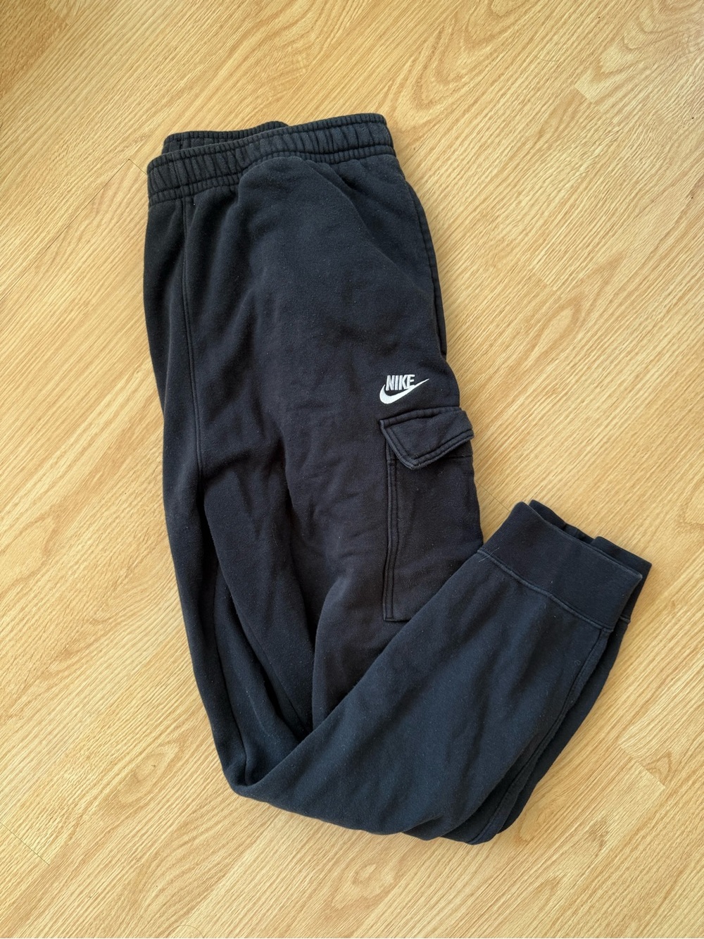 Nike Black Cargo Jogger Sweatpants